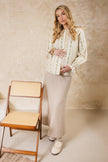 Coot Collard Blouse Ivory