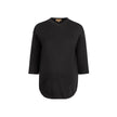 Lilly Over the Valley V-Neck Tshirt Midnight Black