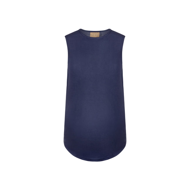 Reeds Shell Sleeveless Navy