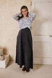 Brushed Denim Black Jumper