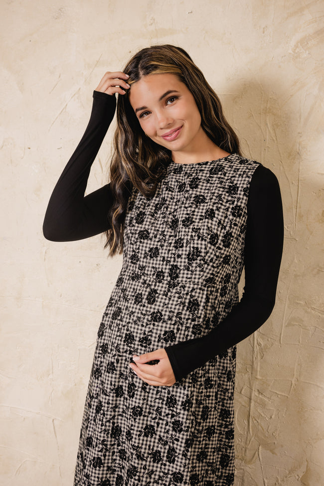 Rosebud Sleeveless Dress