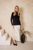 Sweetspire Polka Dot Skirt Black on White