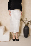 Sweetspire Polka Dot Skirt Black on White