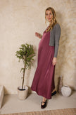 Monarch Slip Dress Mauve