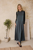 Monarch Slip Dress Teal