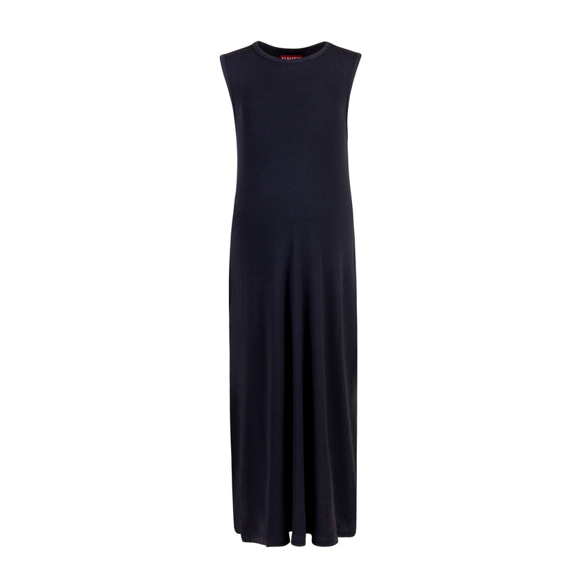 Marsh Sleeveless Shell Dress Navy