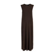 Marsh Sleeveless Shell Dress Brown