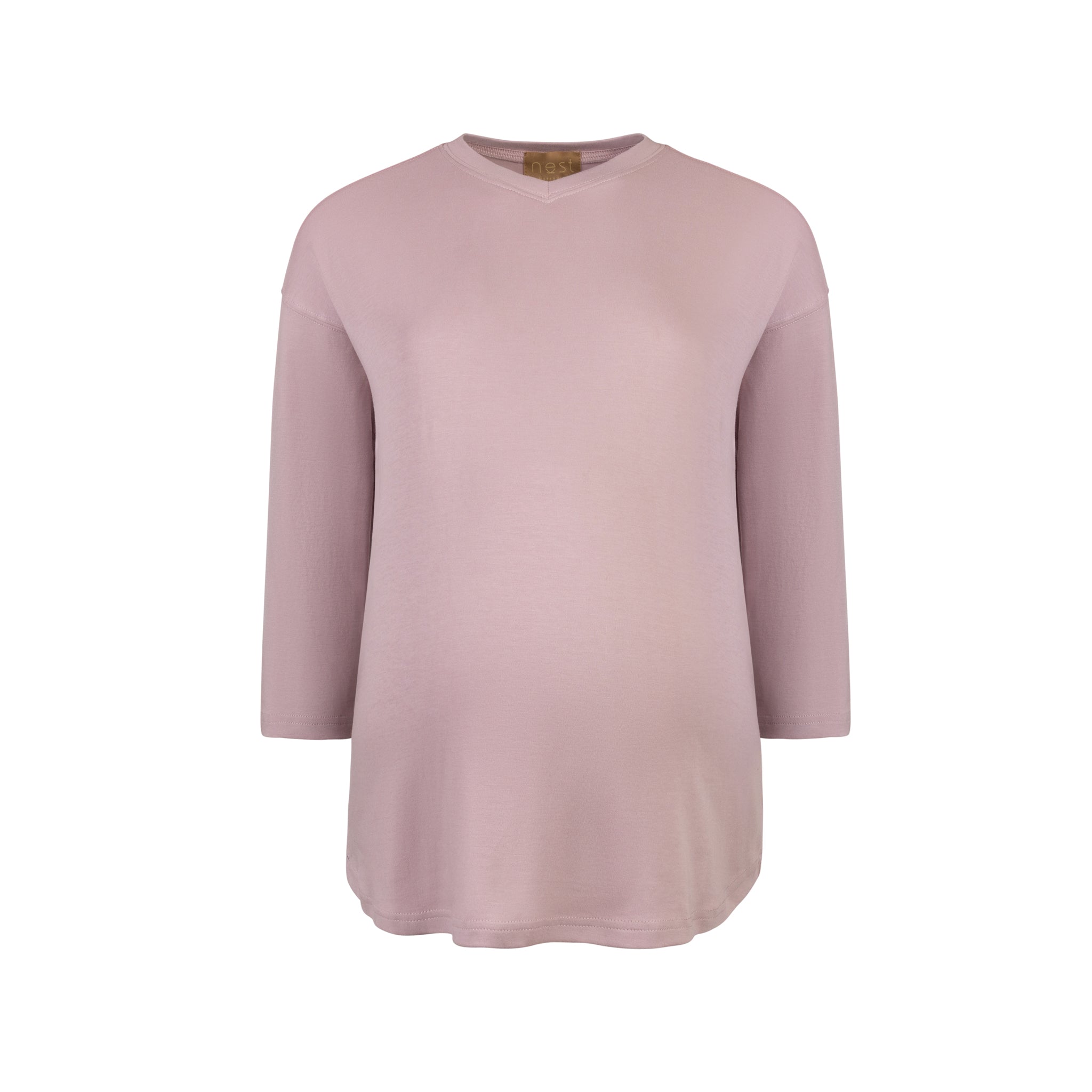 Lilly Over the Valley V-Neck Tshirt Lilac