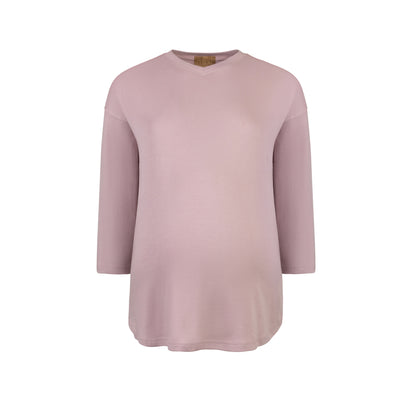 Lilly Over the Valley V-Neck Tshirt Lilac