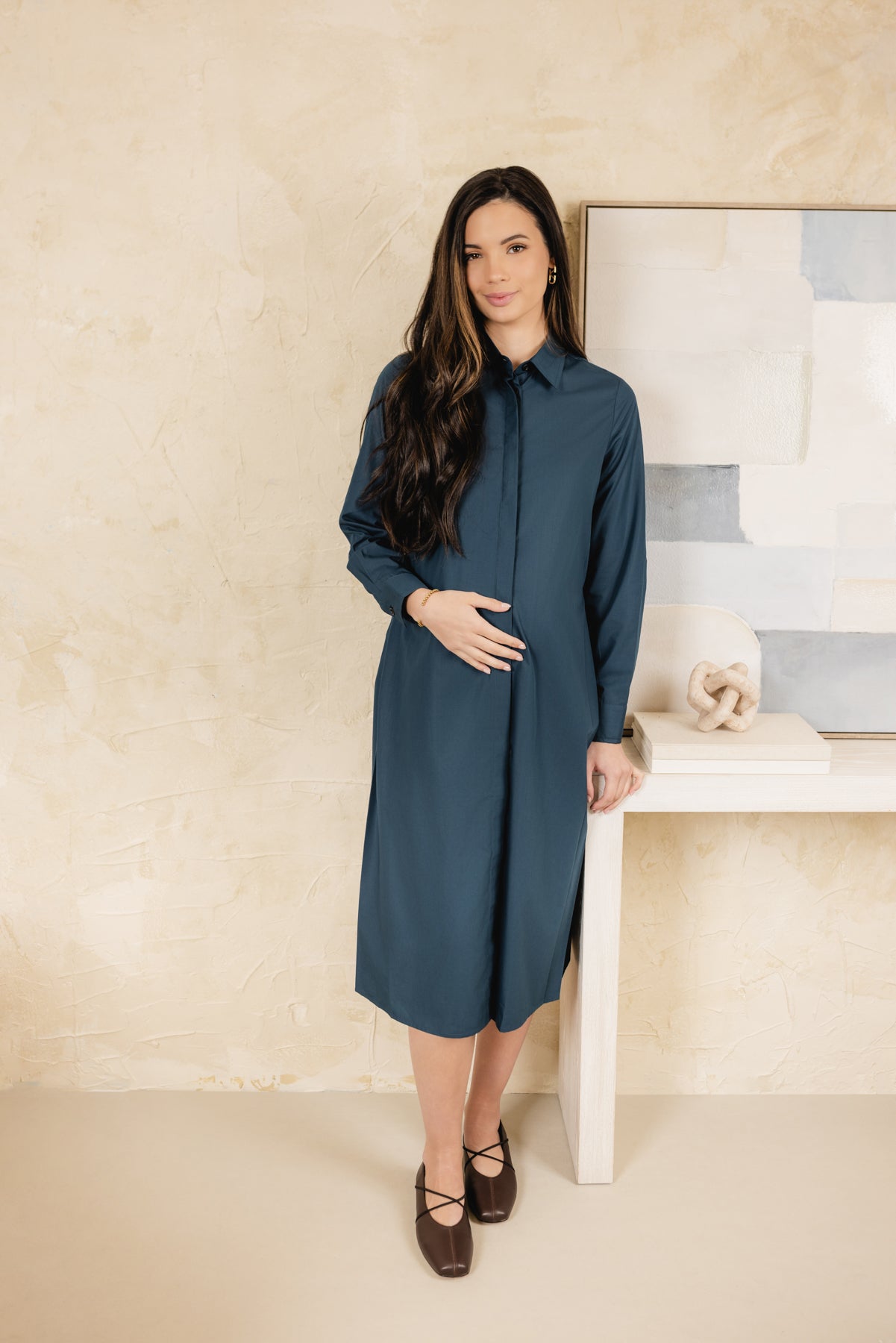 Gannet Classic Dress Teal