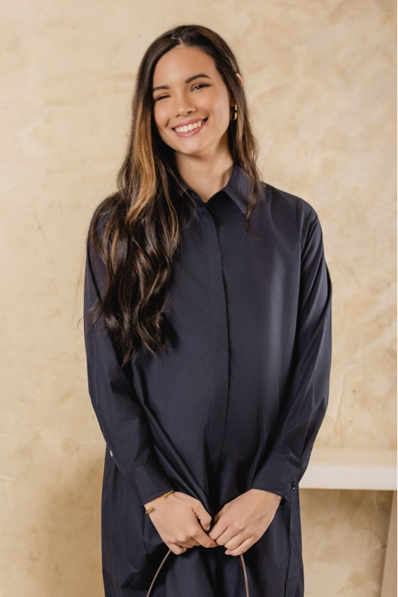 Gannet Classic Dress Navy