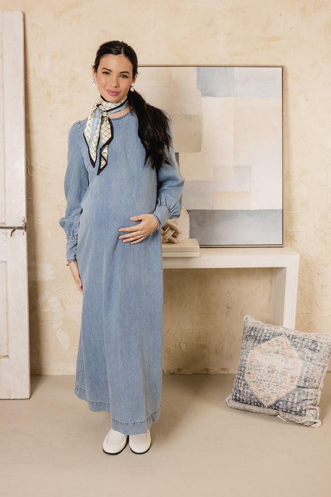 Jay Denim Dress Light Denim