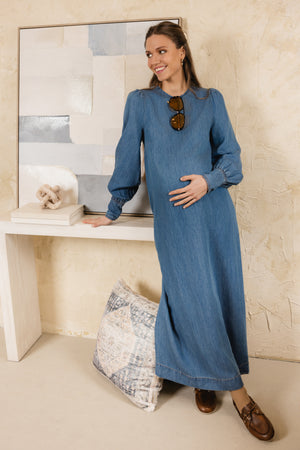 Jay Denim Dress Dark Denim