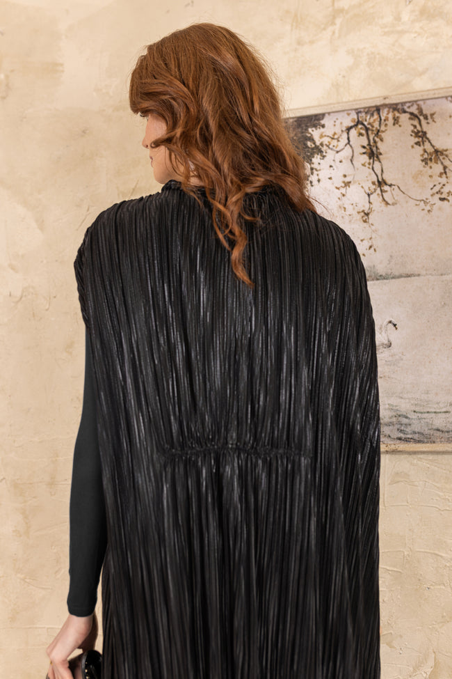Regal Kaftan Maxi Dress Black