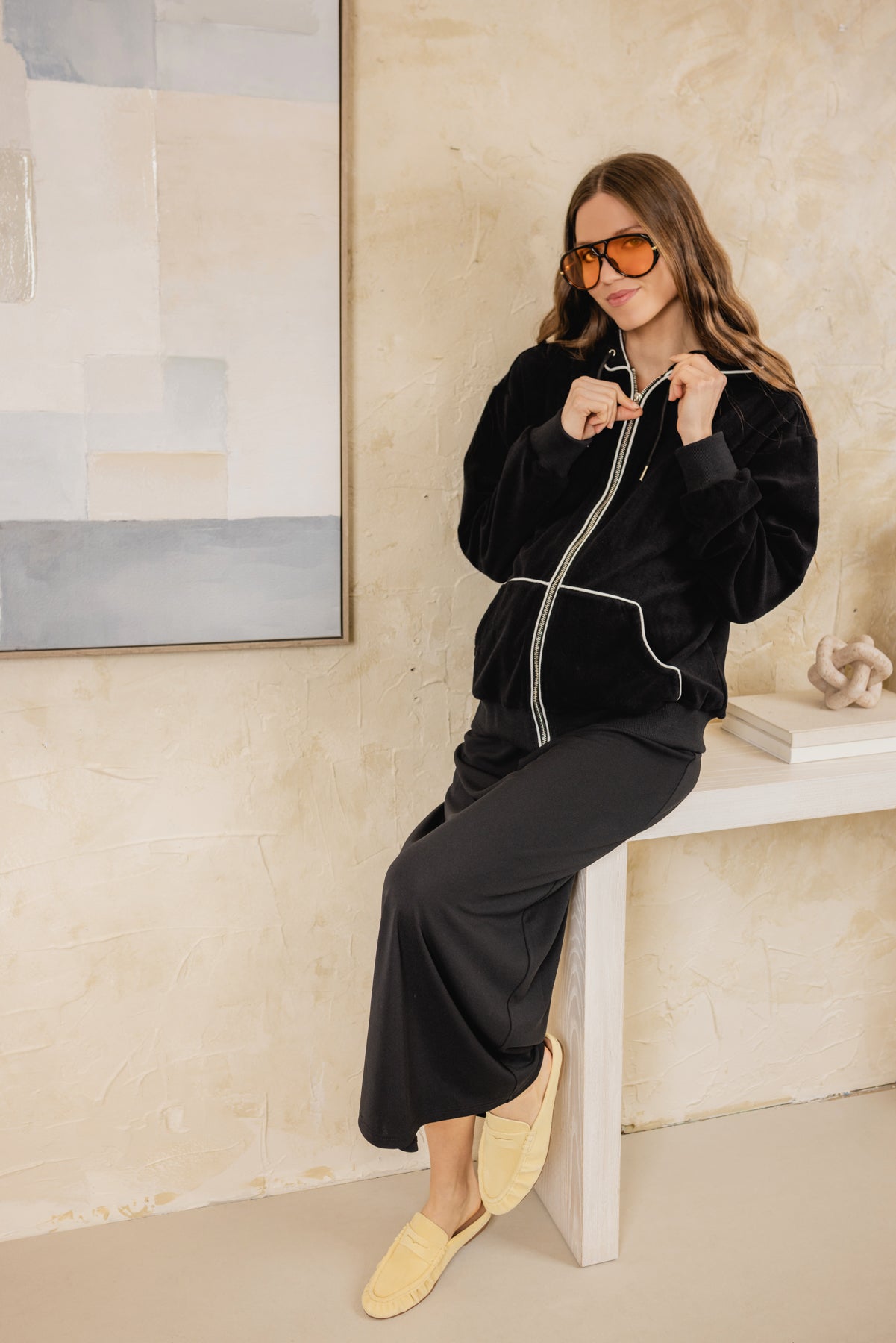 Current Terry Zip Up