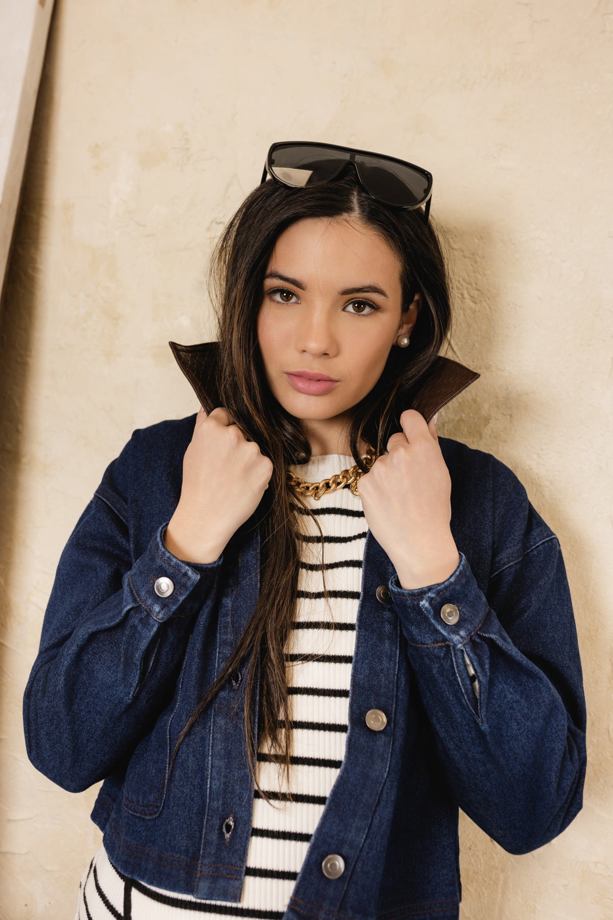 Jacana Denim Jacket Cropped