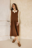 Juniper V-Neck Jumper Dark Brown