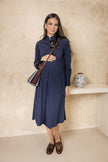 Gully Pinstripe Shirt Dress