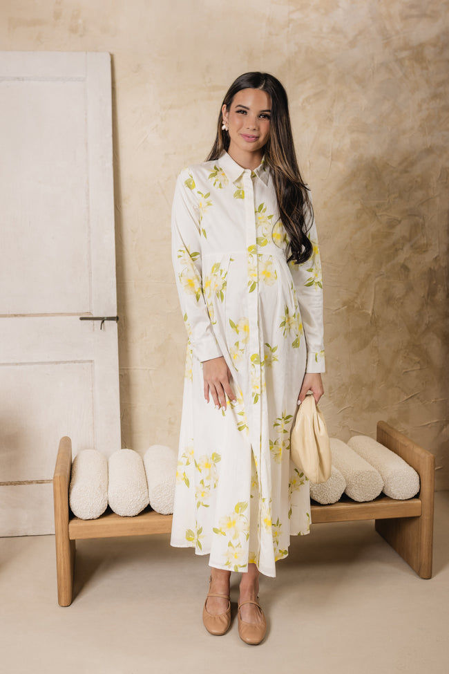 Bonnet Breeze Dress White