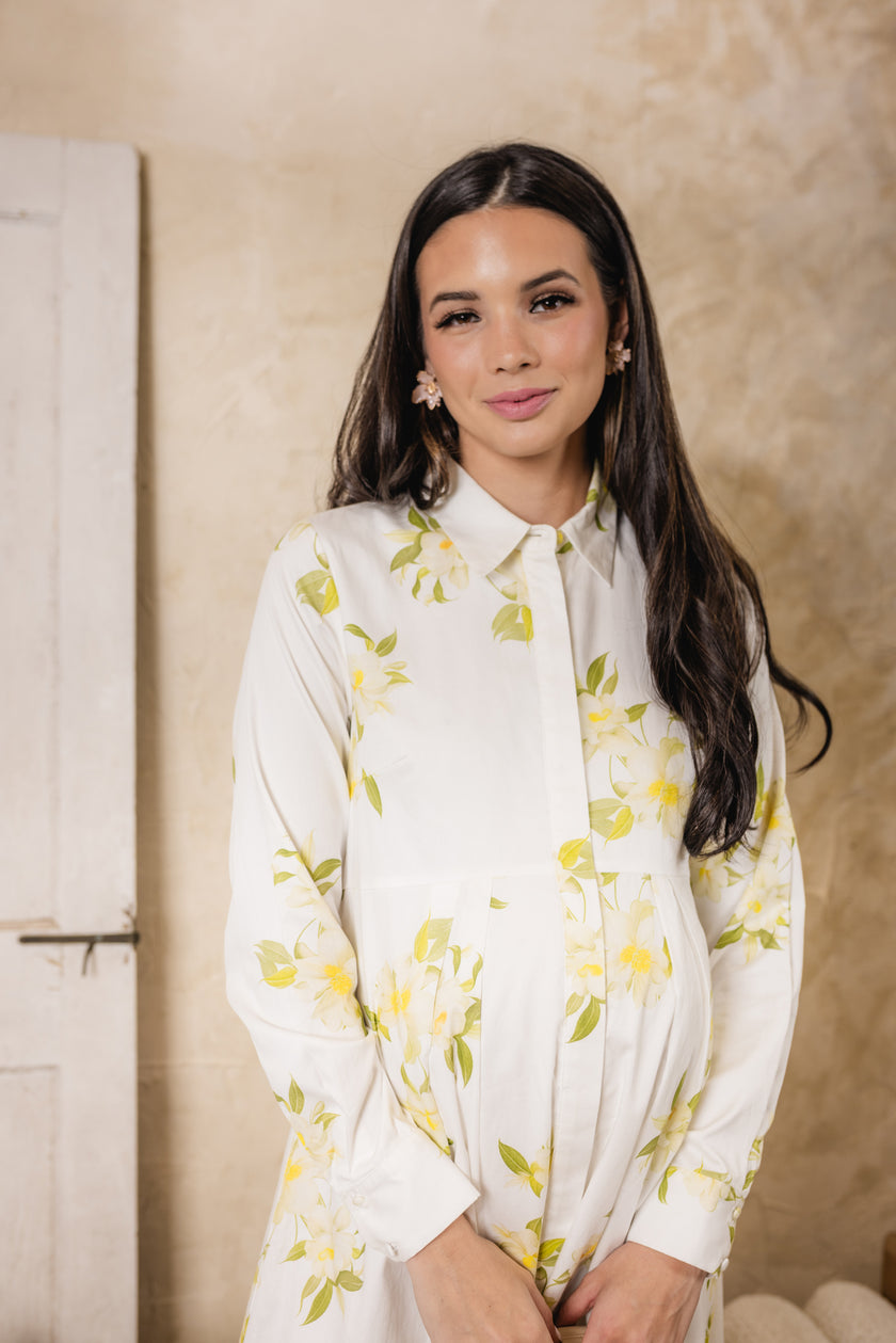 Bonnet Breeze Dress White