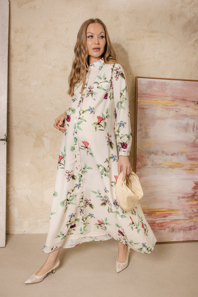 Silktails Floral Dress