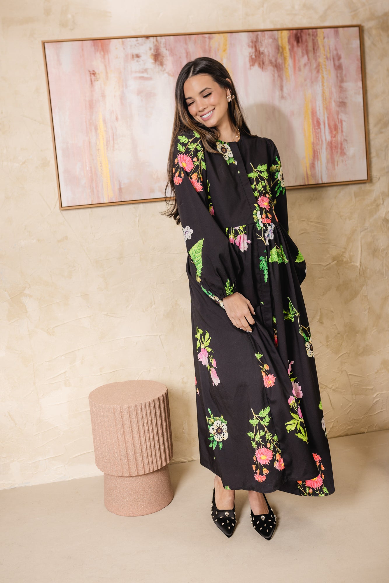 Bouquet Floral Dress