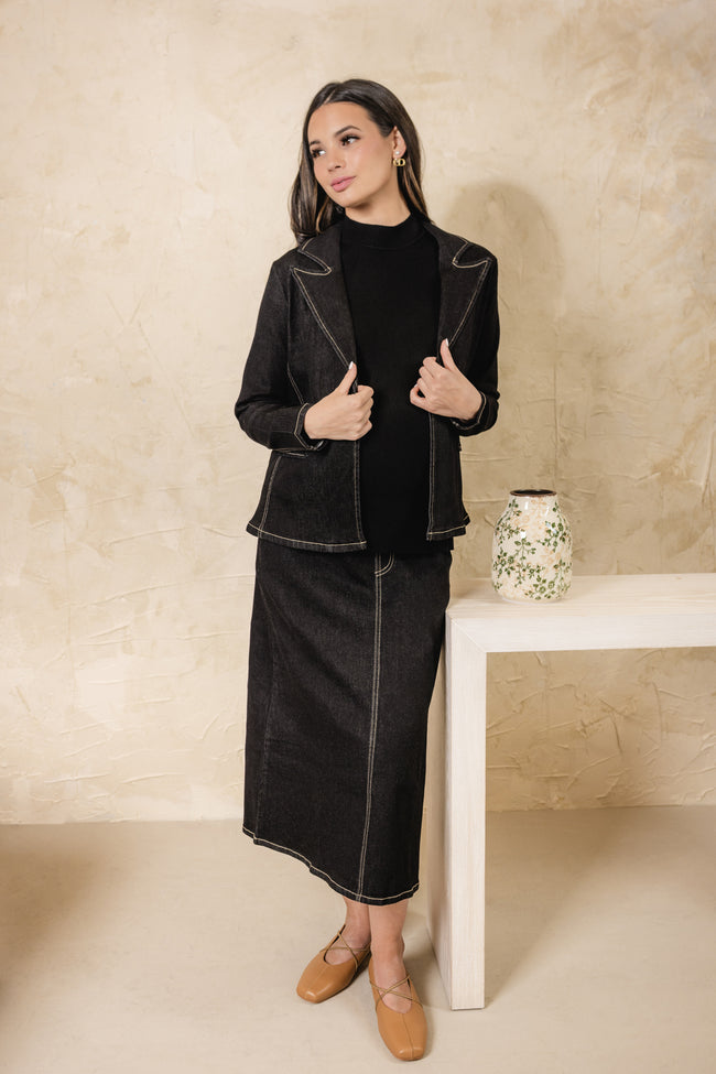 Duck-Denim-Skirt