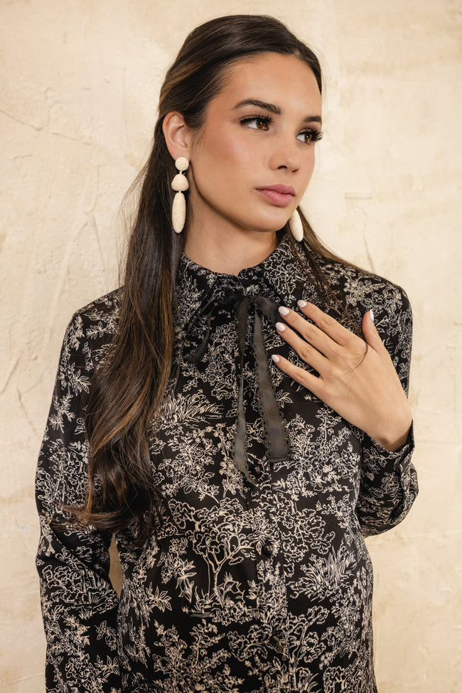 Viola Satin Blouse