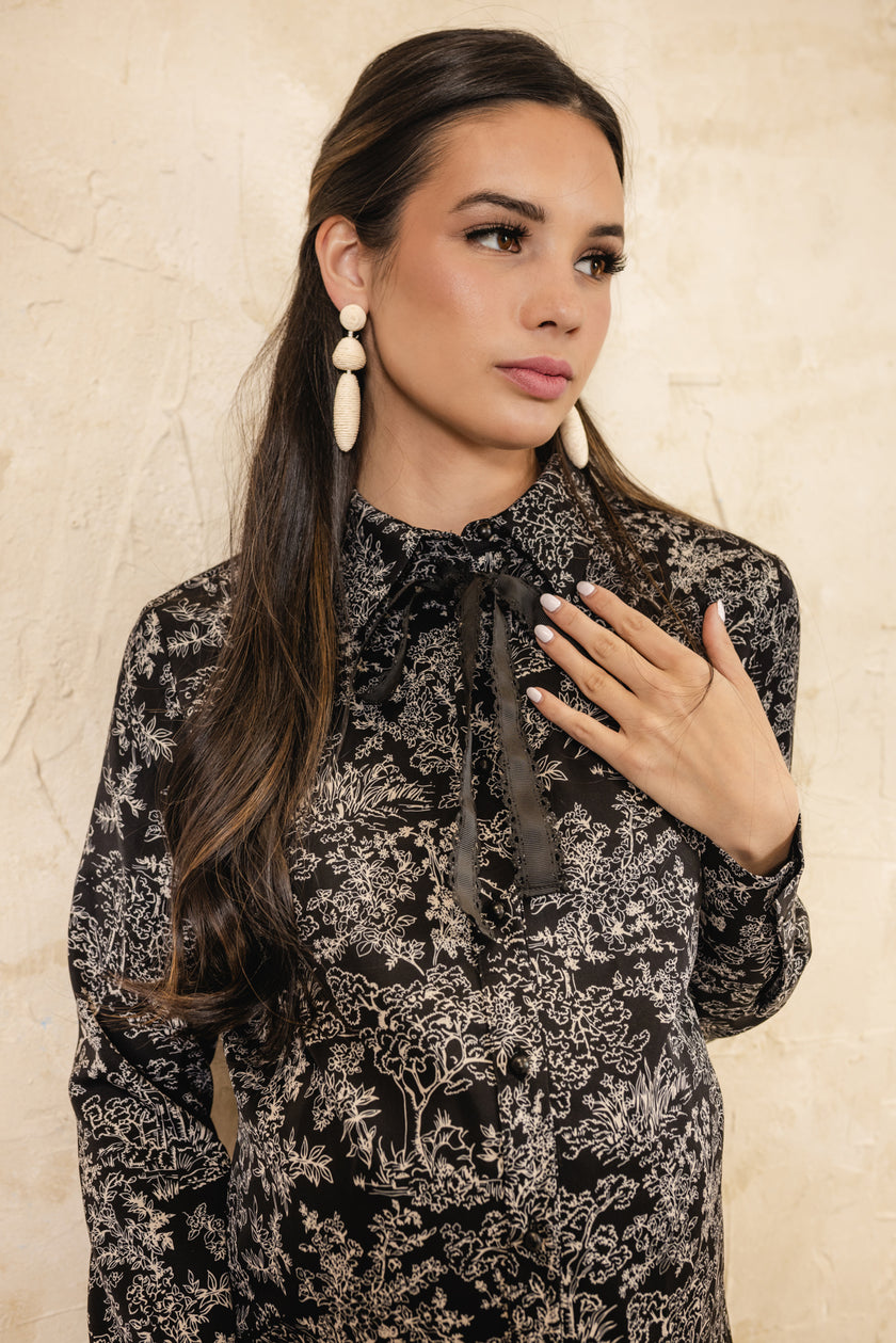 Viola Satin Blouse