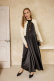 Monarch Slip Dress Black